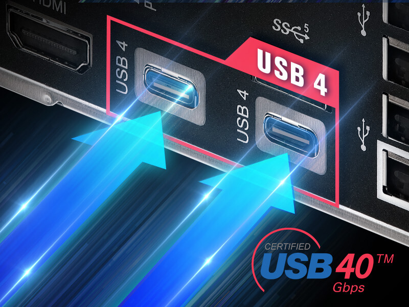 Enhanced USB4 Type-C